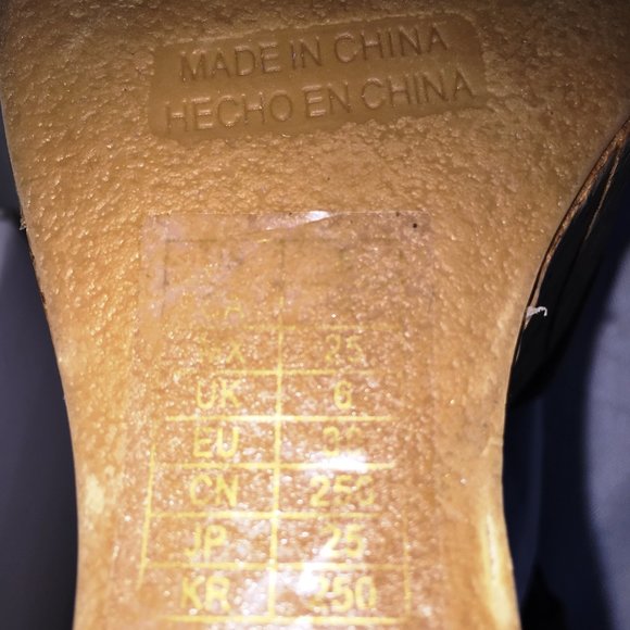 Forever 21 6 inch High Wedge Cork Platform Sandals Black Size 8 NWT - Picture 12 of 14